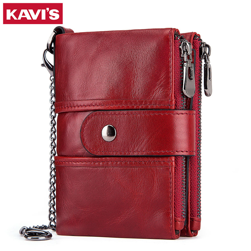 Women'S Bags At M&S - KAVIS Rfid 100% Genuine Leather Women