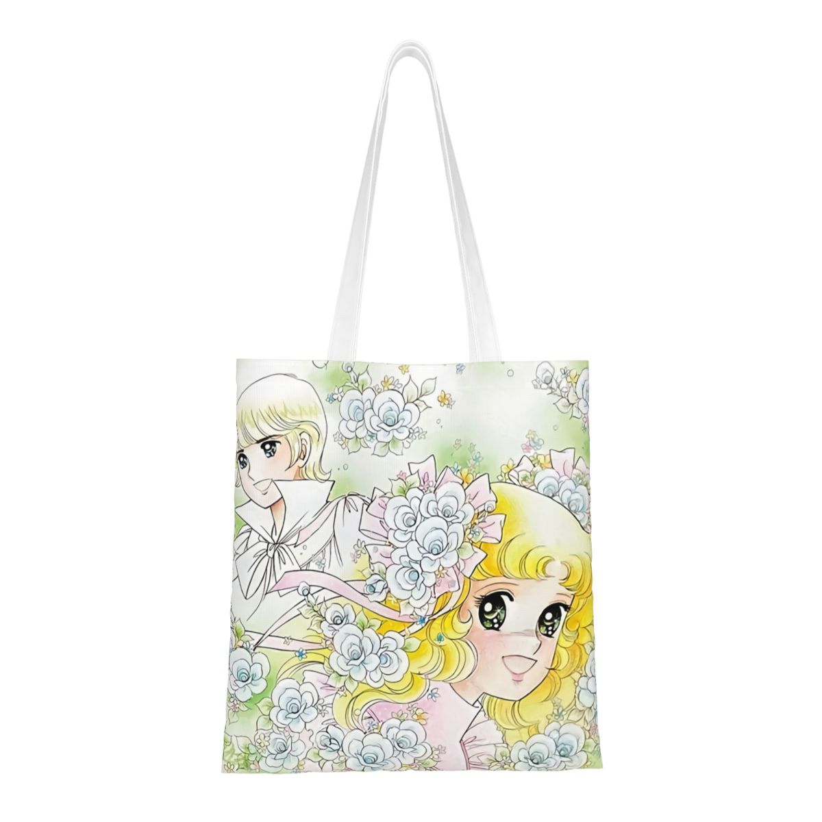 Women Bags In Trend - Candy Candy Anime Canvas Tote Bag