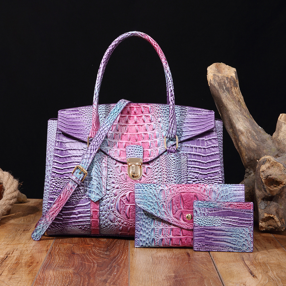 Women'S Kipling Bags - Retro snake pattern handbag, crossbody women's