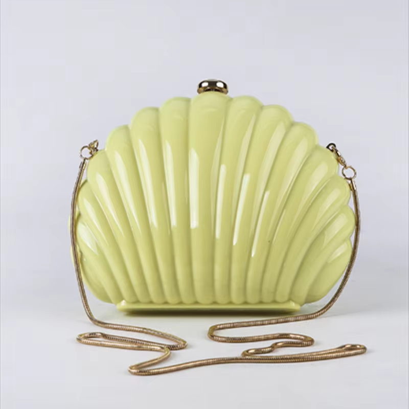 Women Bags In Amazon - Lady Mini Shell Bag Acrylic High
