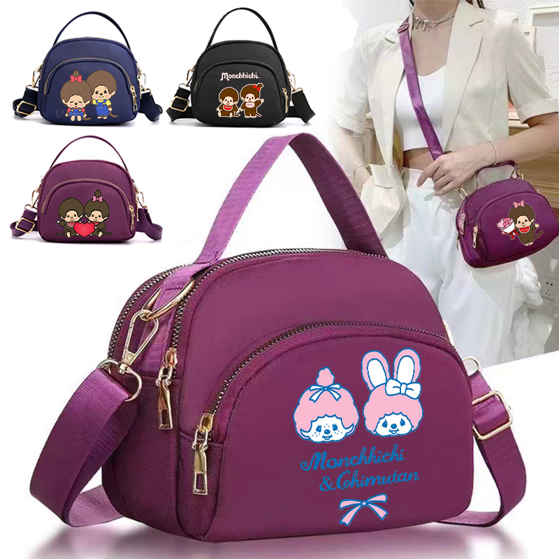 Women Bags Daily Use - MONCHHICHI Women Crossbody Bags Cartoon Anime