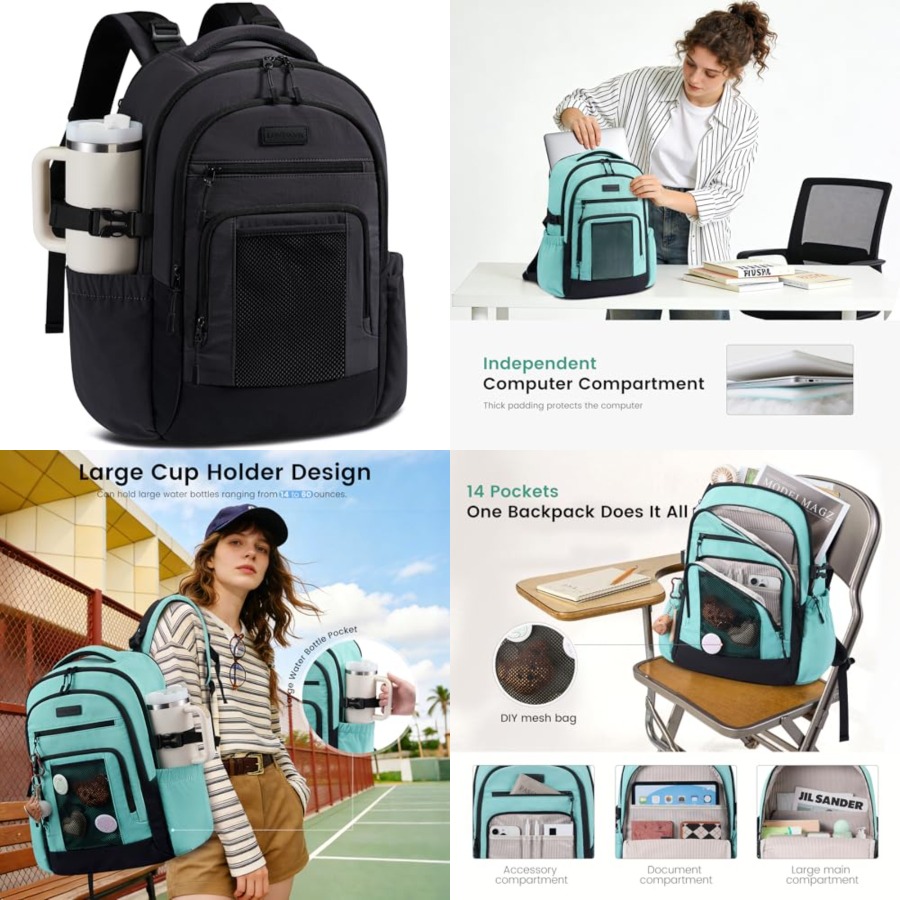 Women Bags Large - Laptop Backpack for Women with Large