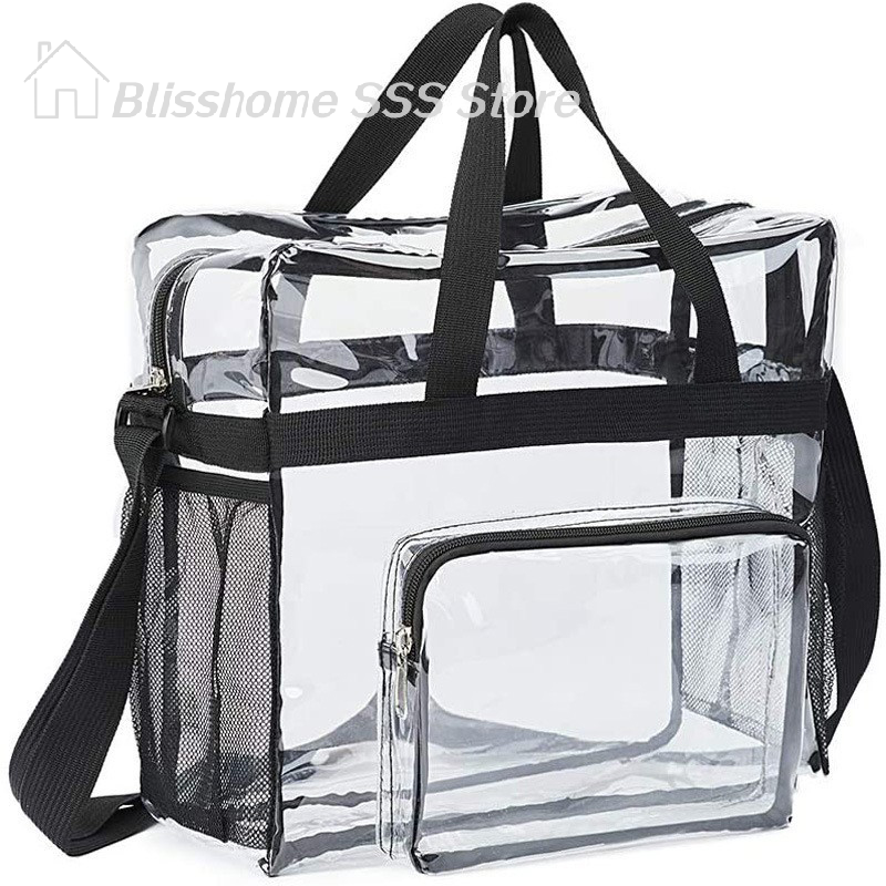 Women Bags Manufacturer - 【S】Large Capacity PVC Transparent Bag Portable