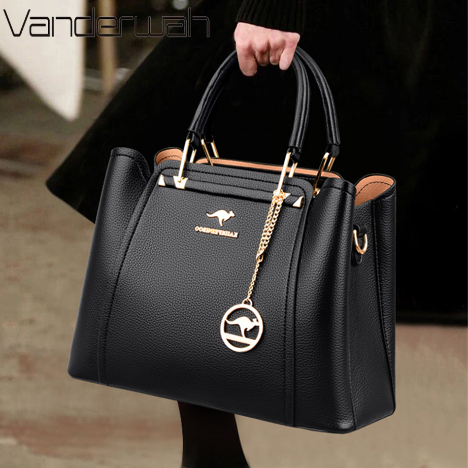 Women'S Kangaroo Bags - 2024 Luxury Women Designer 3 Layers