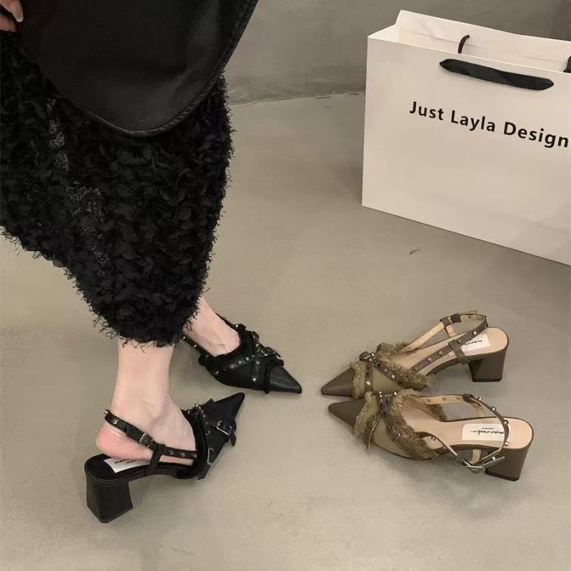 Women High Heel Shoes French B - Women Bags For Party ulasan dan harga