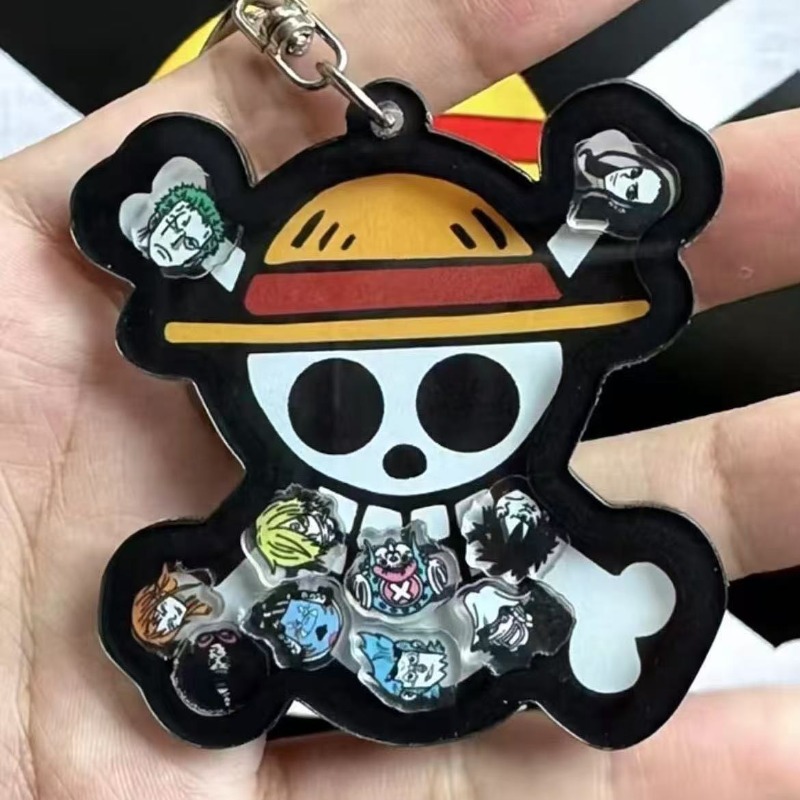 One Piece keychain Luffy straw - Woven Straw Bag ulasan dan harga
