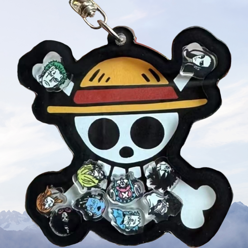 One Piece keychain Luffy straw - Woven Straw Bag ulasan dan harga