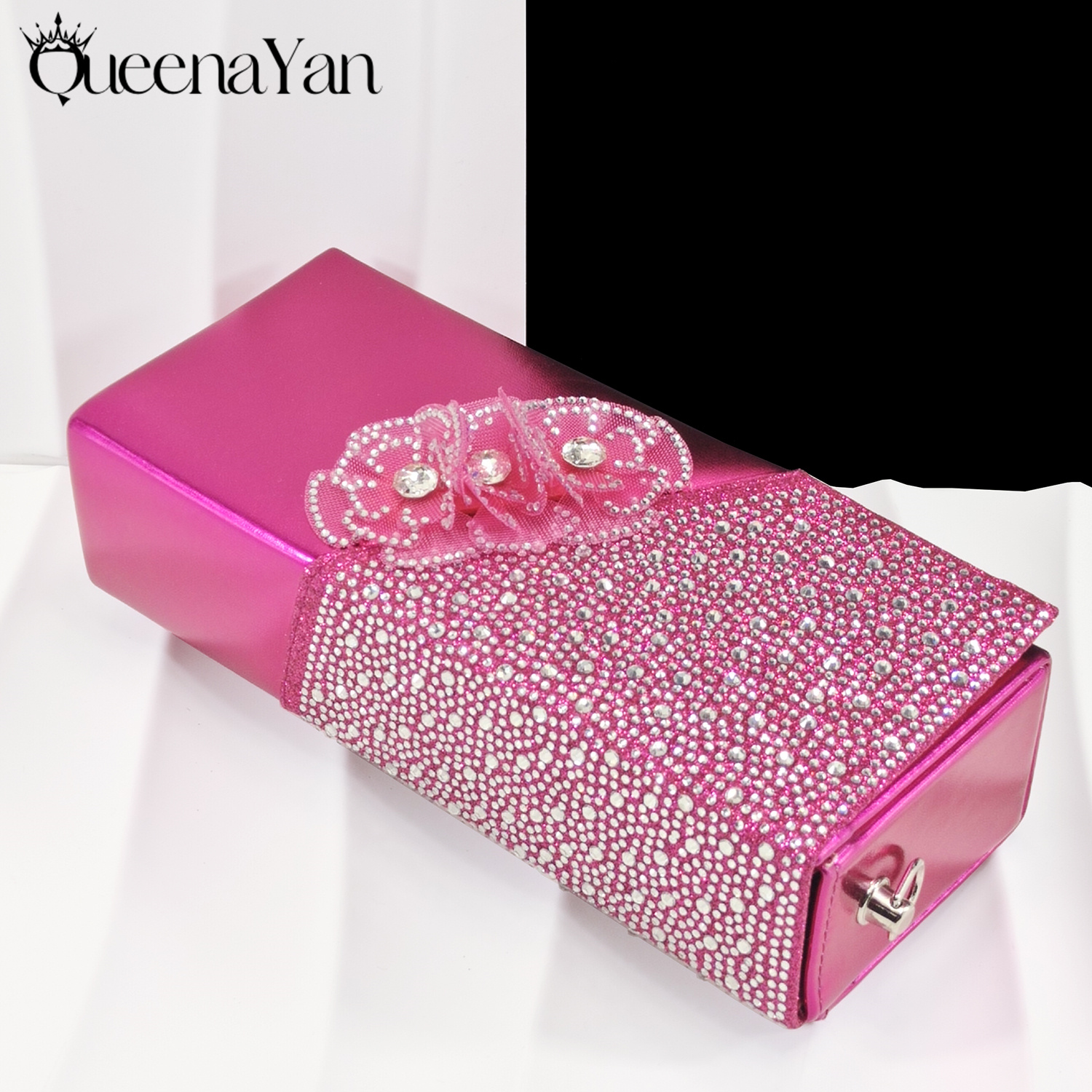 QueenaYan Fuchsia Color Shoes  - Women Bags For Wedding ulasan dan harga