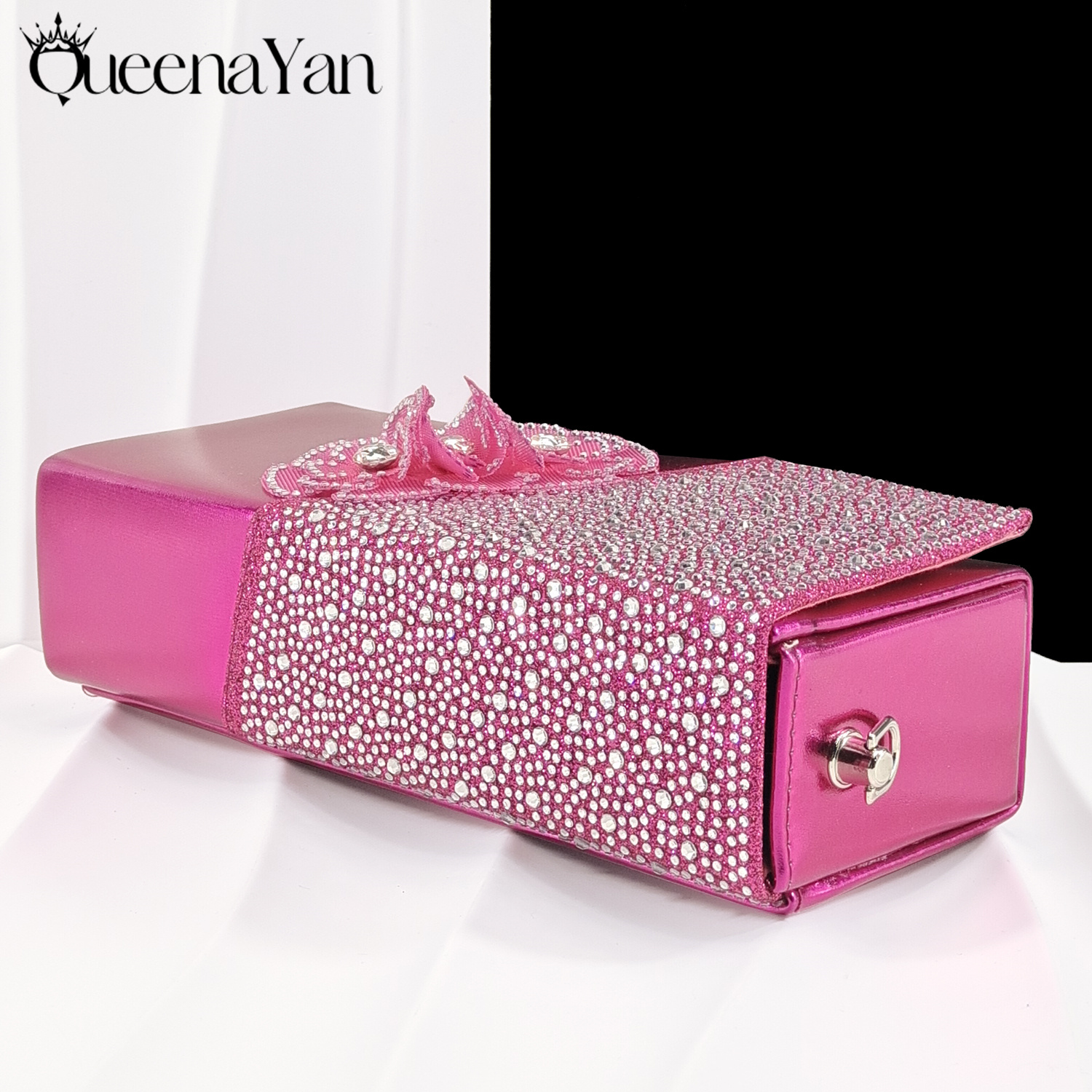 QueenaYan Fuchsia Color Shoes  - Women Bags For Wedding ulasan dan harga