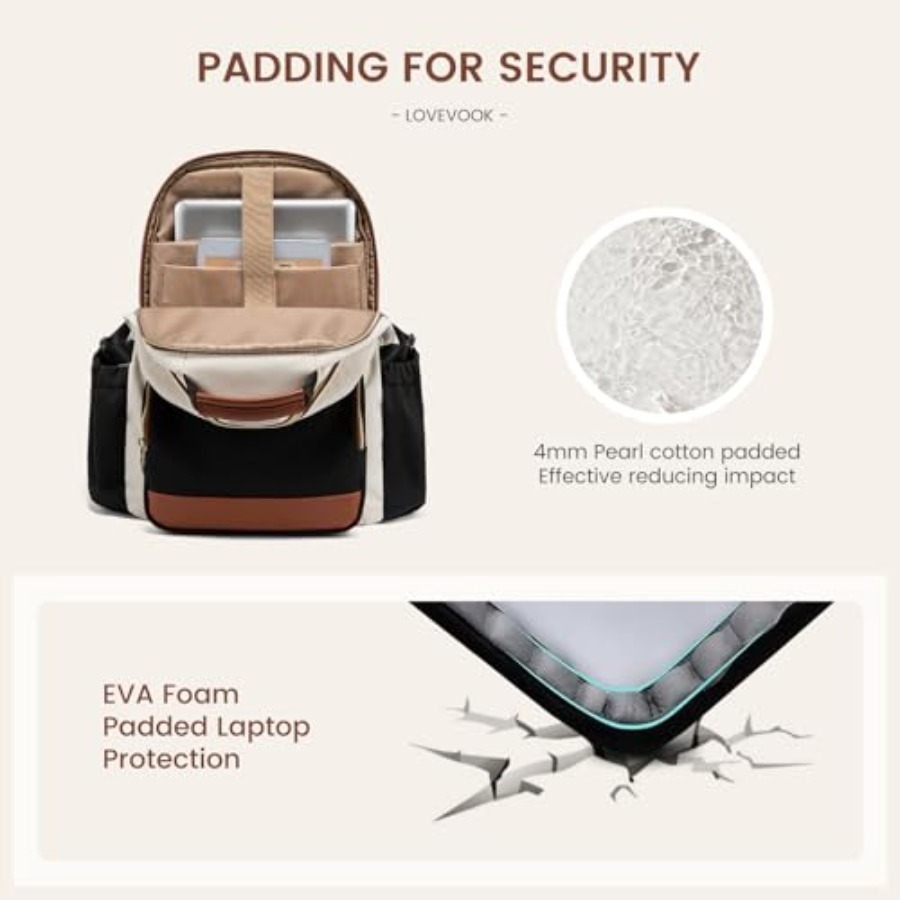 Laptop Backpack for Women with - Women Bags Large ulasan dan harga