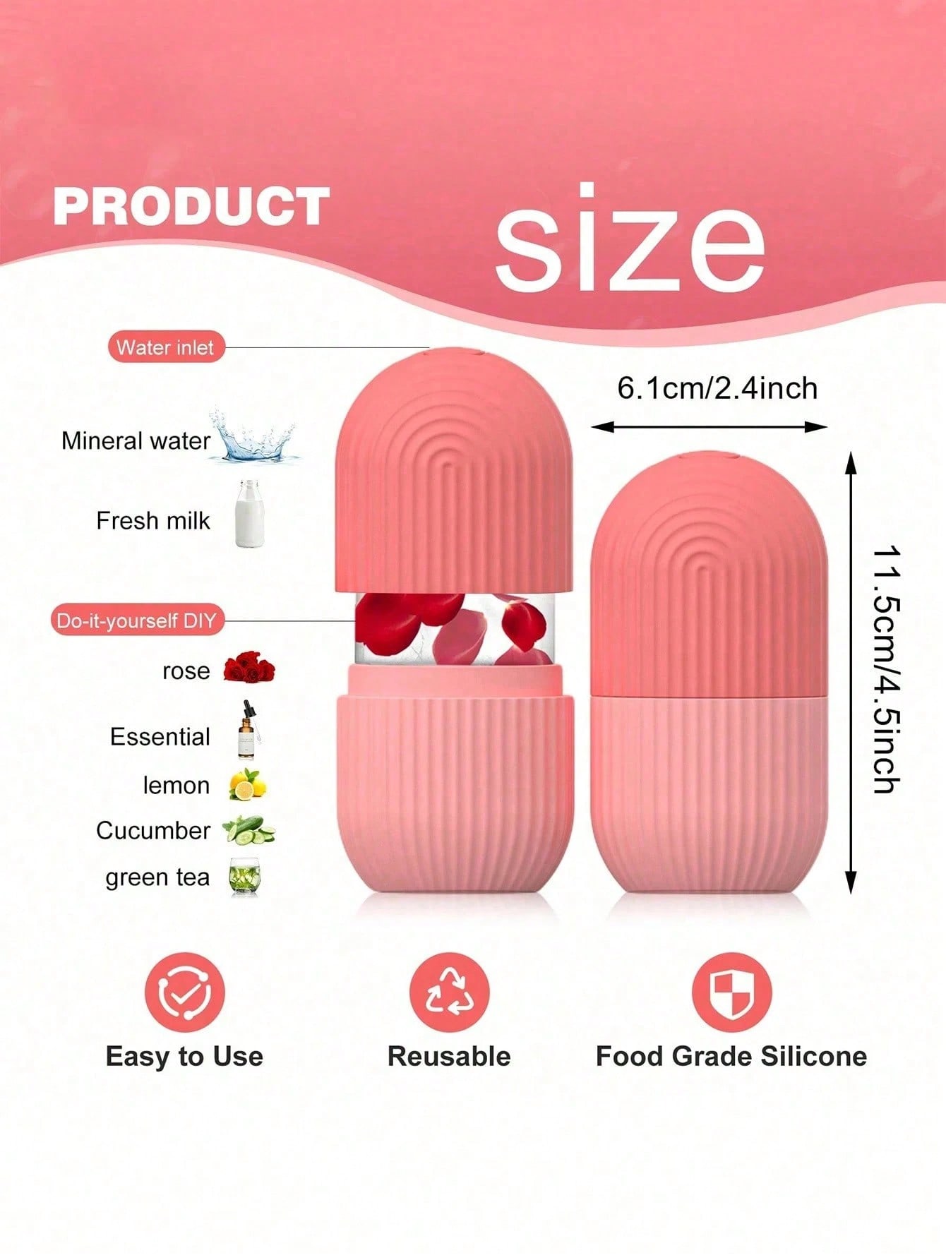 1/3pcs Face & Eye Ice Roller,  - Women Bags Daily Use ulasan dan harga