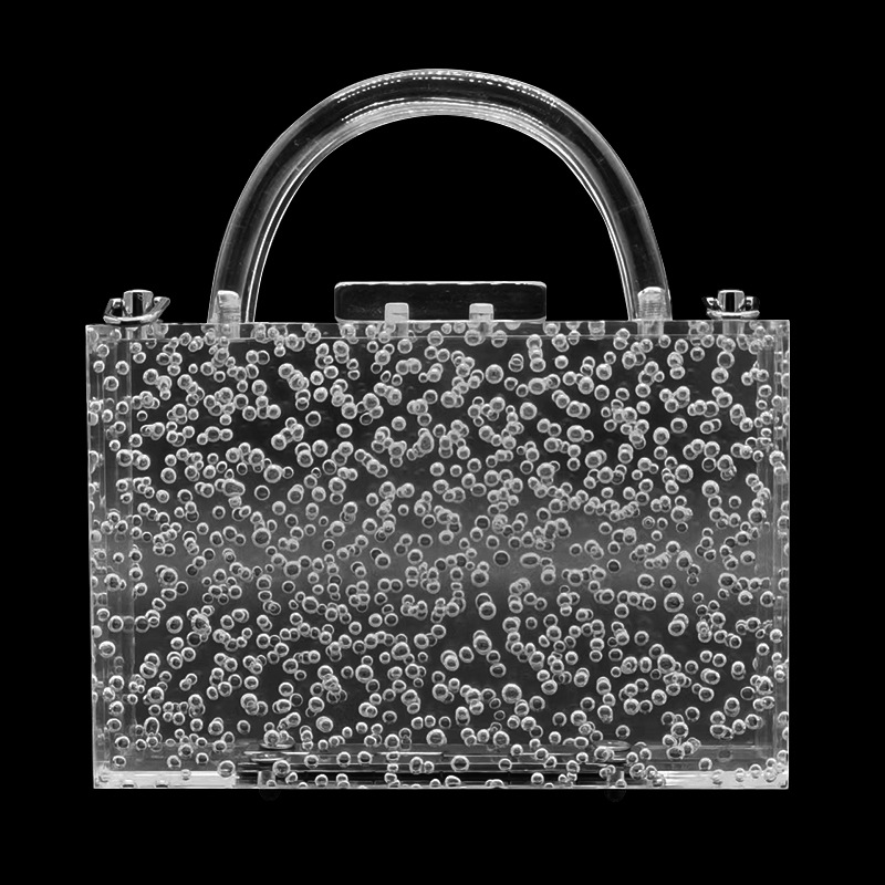Bubble Transparent Bag Women's - Women Bags In Trend ulasan dan harga