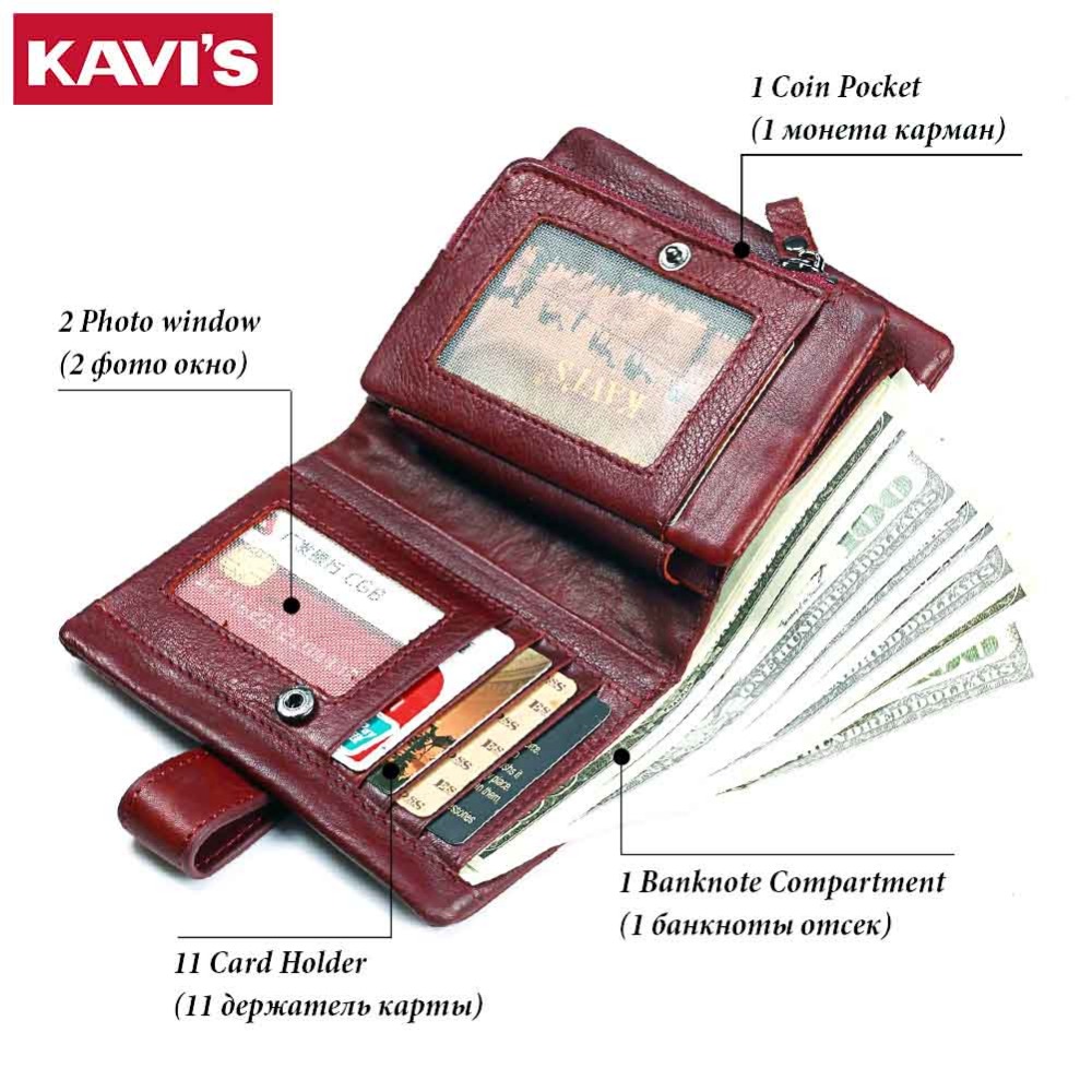 KAVIS Genuine Leather Women Wa - Women'S Bags At M&S ulasan dan harga