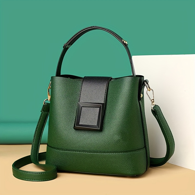 Simple Bucket Bag, Trendy Top  - Women'S Bags Top 10 ulasan dan harga