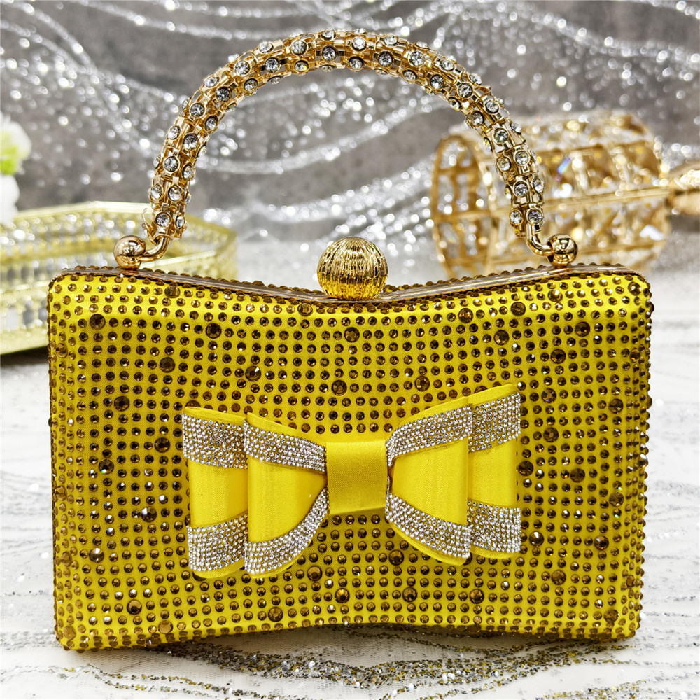 2025 Yellow Bow High Heels Sho - Women Bags For Wedding ulasan dan harga