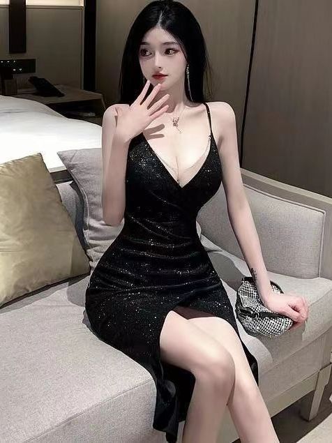 Sexy Deep V Suspender Soft Swe - Women'S Kangaroo Bags ulasan dan harga