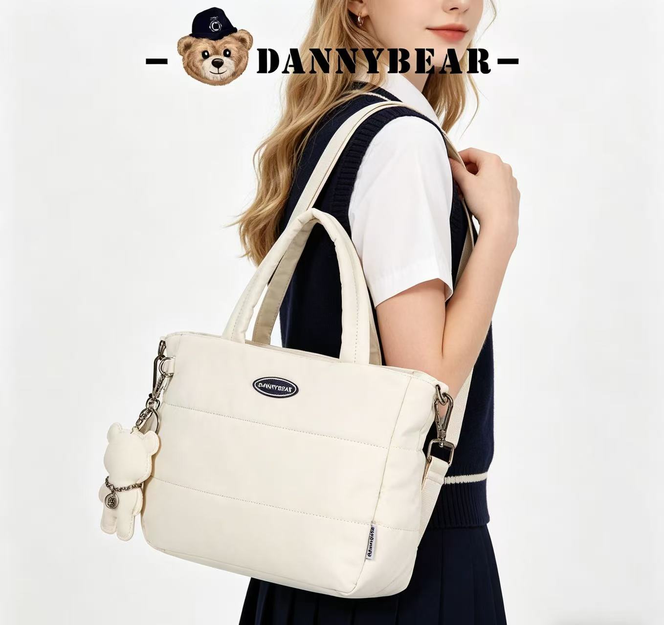 Danny Bear Cute Bear Charm Tot - Women'S Bags Top 10 ulasan dan harga