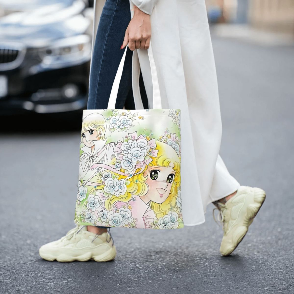 Candy Candy Anime Canvas Tote  - Women Bags In Trend ulasan dan harga