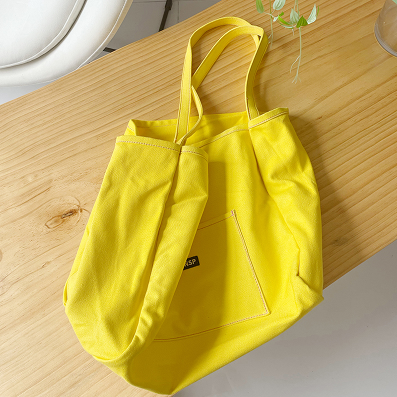 Canvas Bag High Quality Reusab - Women Bags White ulasan dan harga