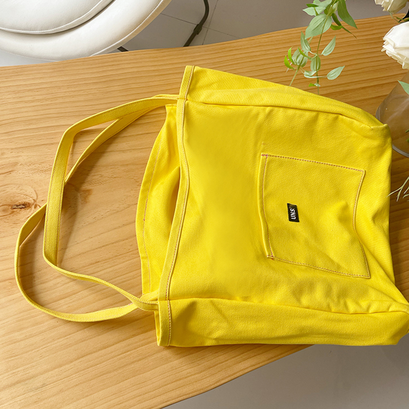 Canvas Bag High Quality Reusab - Women Bags White ulasan dan harga