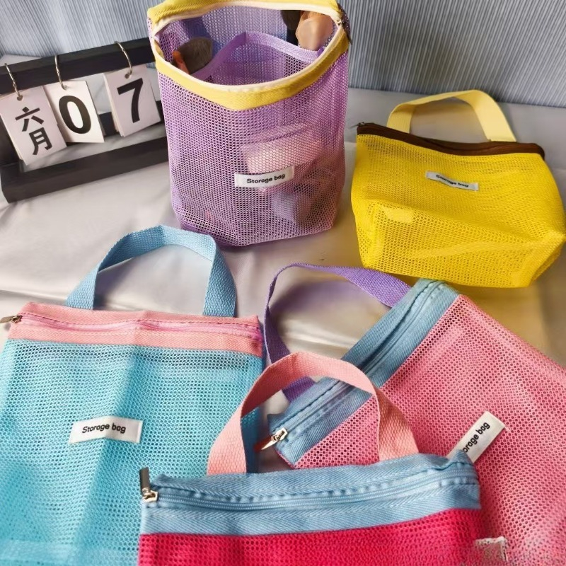 Macaron Color Makeup Organizer - Women Bags Daily Use ulasan dan harga