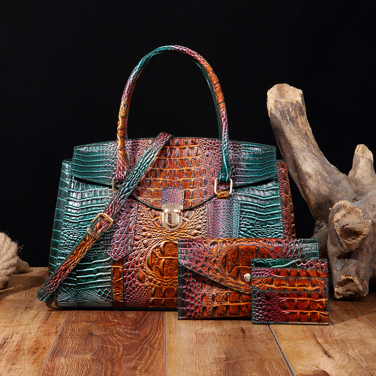 Retro snake pattern handbag, c - Women'S Kipling Bags ulasan dan harga