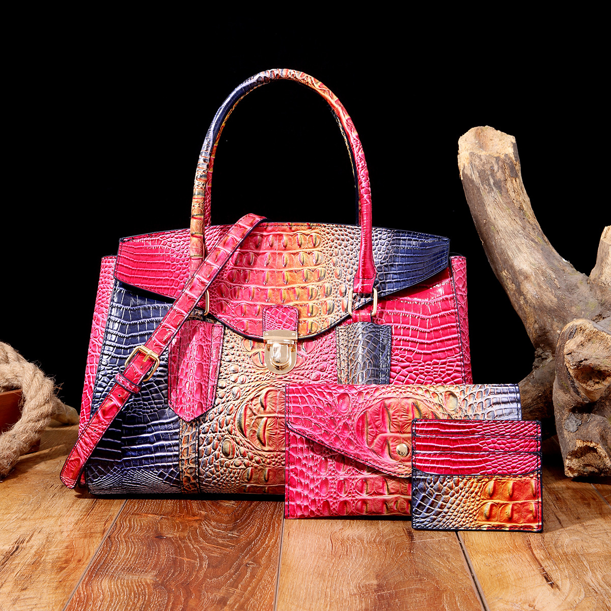 Retro snake pattern handbag, c - Women'S Kipling Bags ulasan dan harga