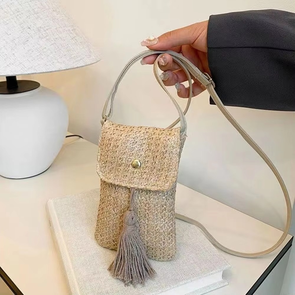 Fashion Weaving Straw Woven Ha - Woven Straw Bag ulasan dan harga