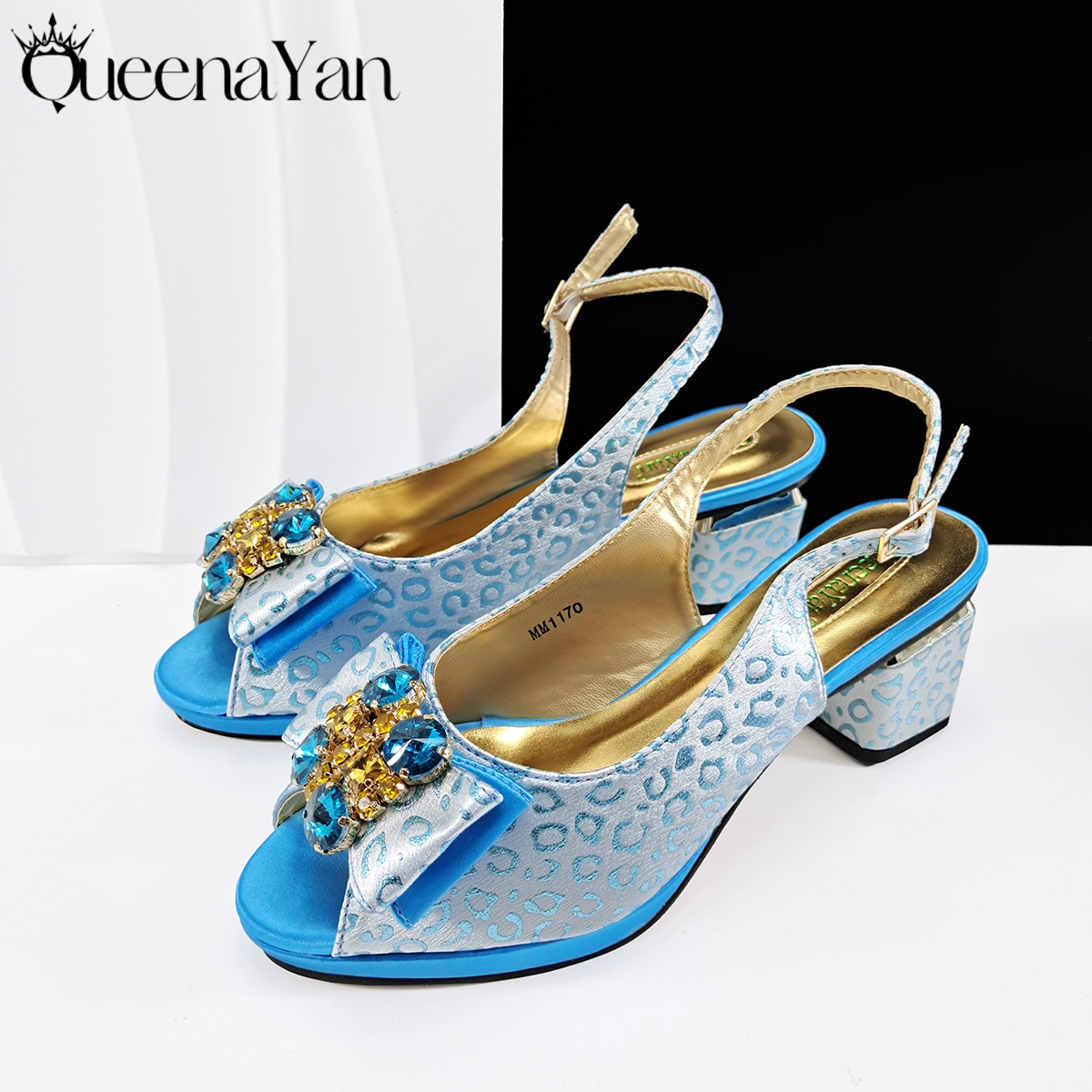 Queena Yan Light Blue Elegant  - Women Bags For Wedding ulasan dan harga