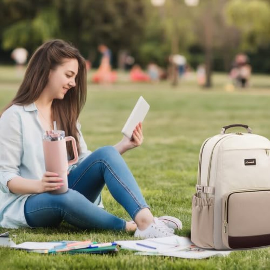Laptop Backpack for Women with - Women Bags Large ulasan dan harga