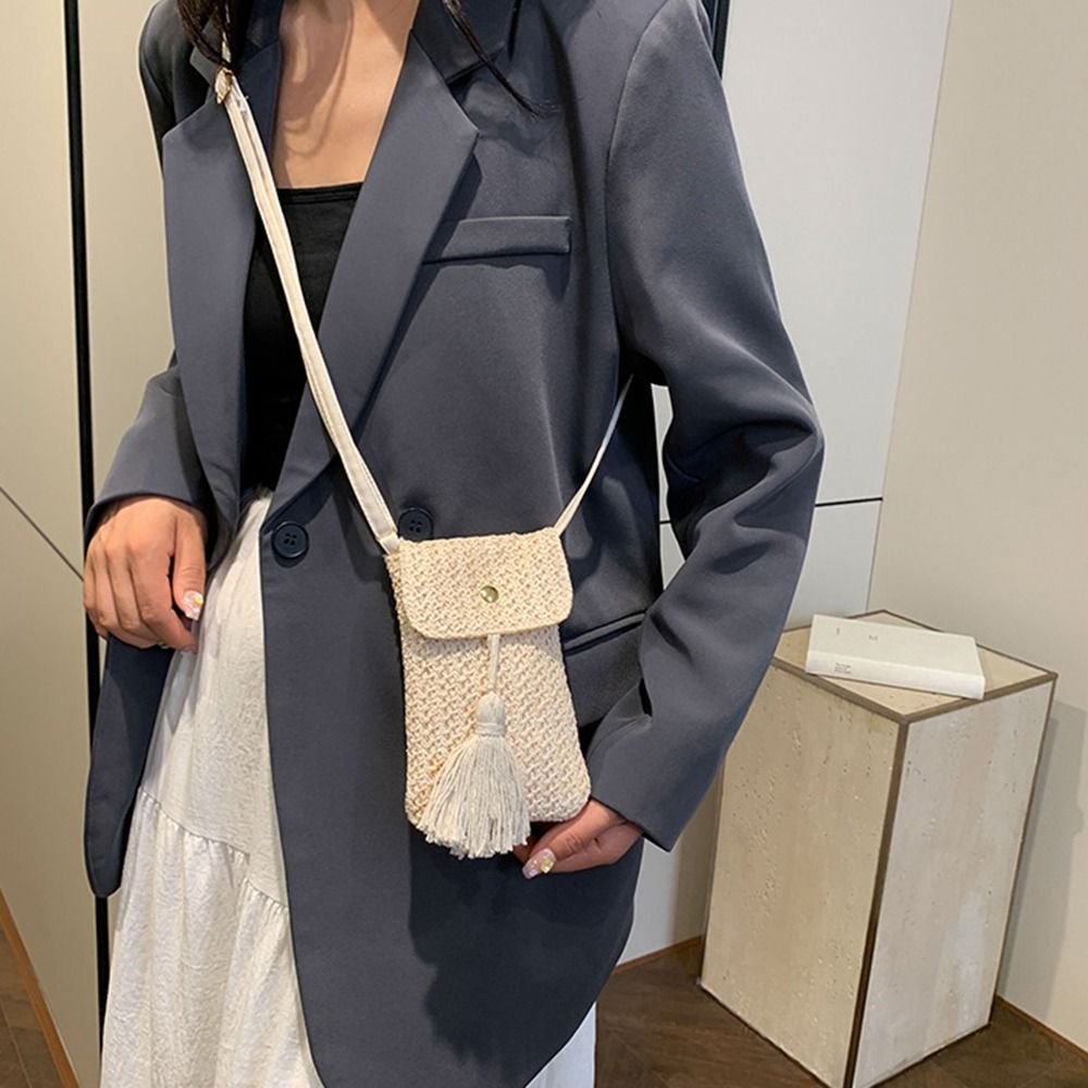 Fashion Weaving Straw Woven Ha - Woven Straw Bag ulasan dan harga