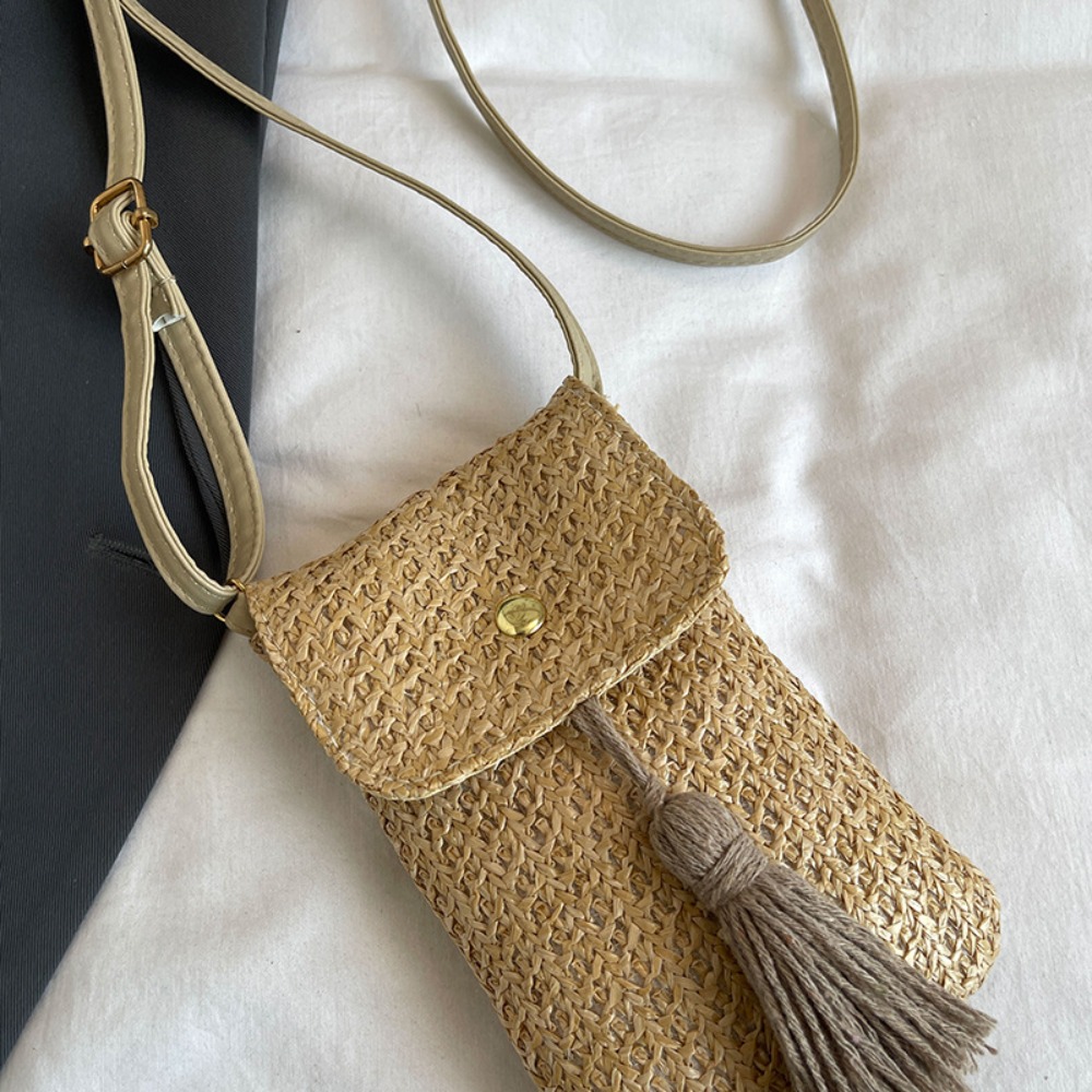 Fashion Weaving Straw Woven Ha - Woven Straw Bag ulasan dan harga
