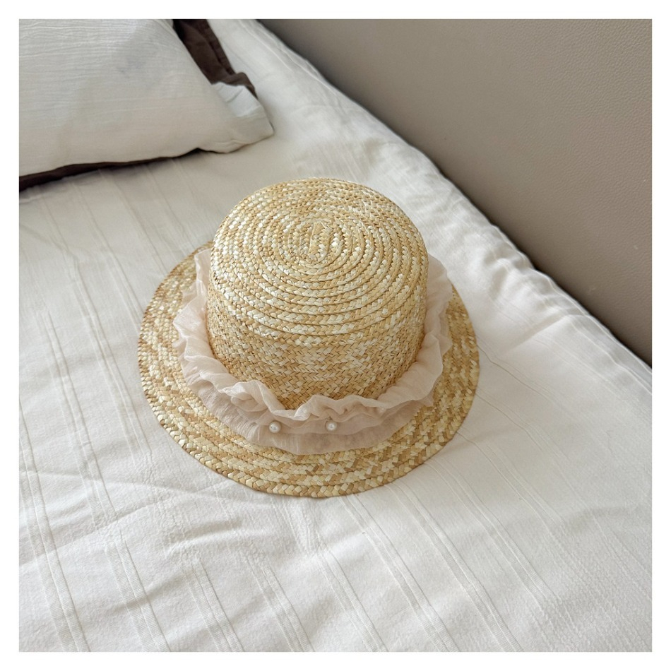 Kids Summer Straw Hat and Bag  - Woven Straw Bag ulasan dan harga