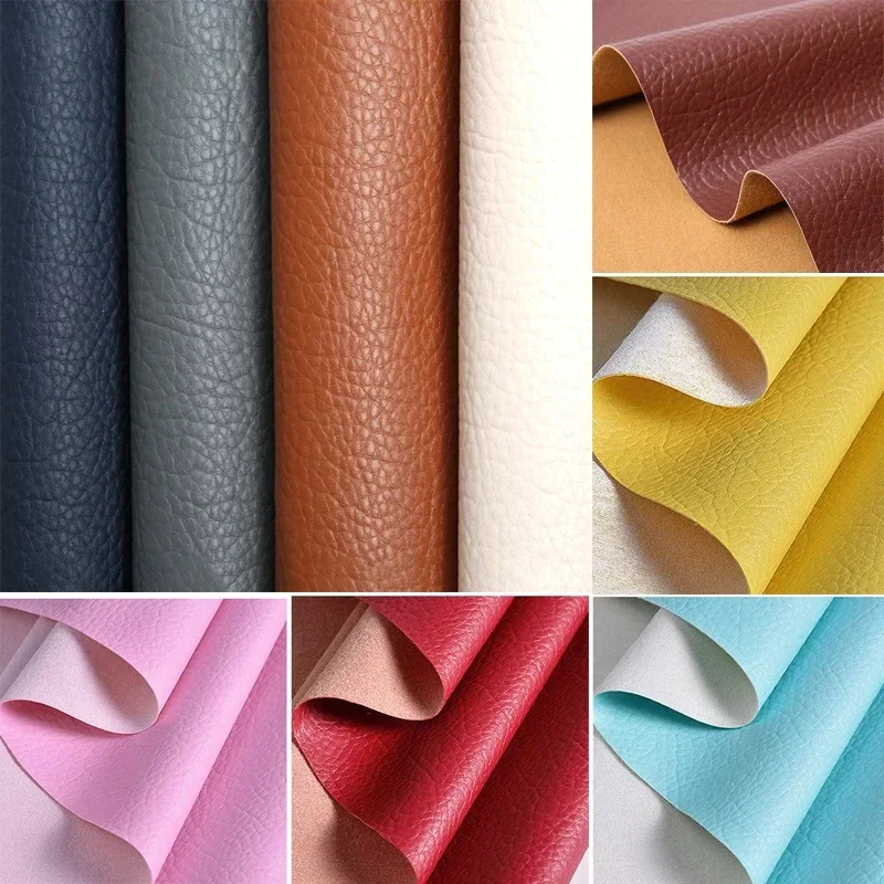 1Pc 100*140cm Litchi PU Leathe - Women Bags Manufacturer ulasan dan harga