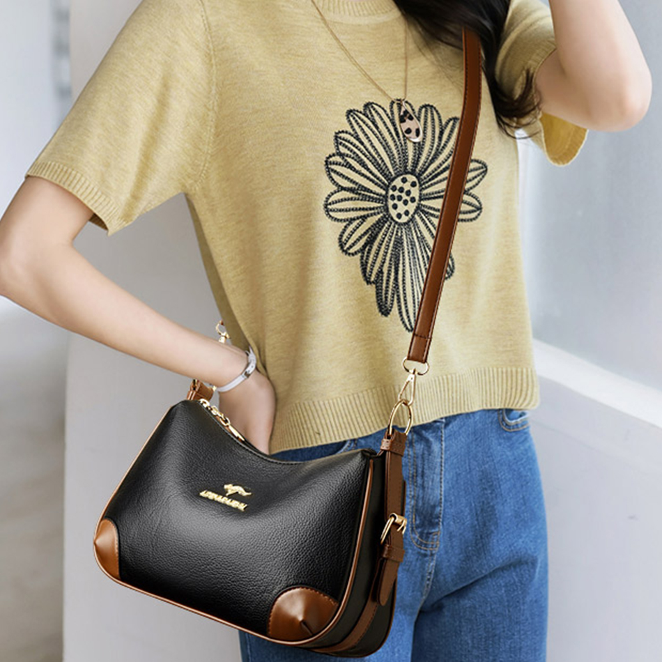 Genuine 3 Layers High Quality  - Women'S Kangaroo Bags ulasan dan harga