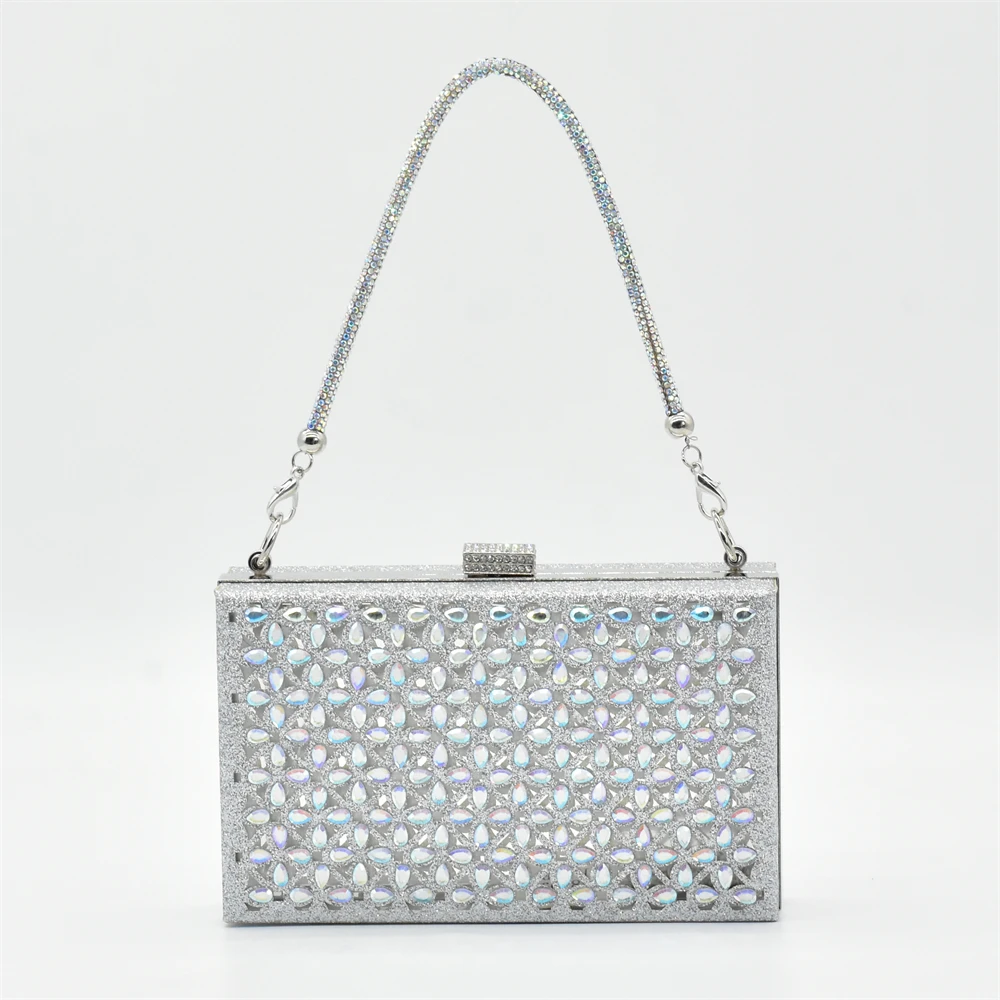 Silver Color Shoes and Bag for - Women Bags For Party ulasan dan harga