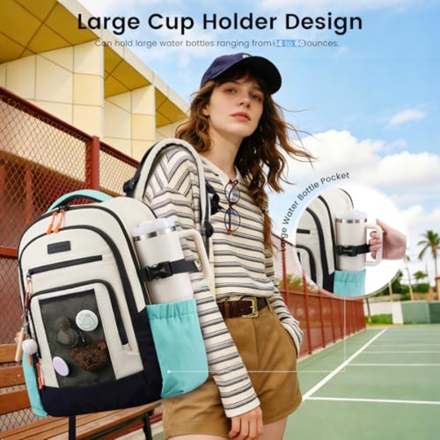 Laptop Backpack for Women with - Women Bags Large ulasan dan harga