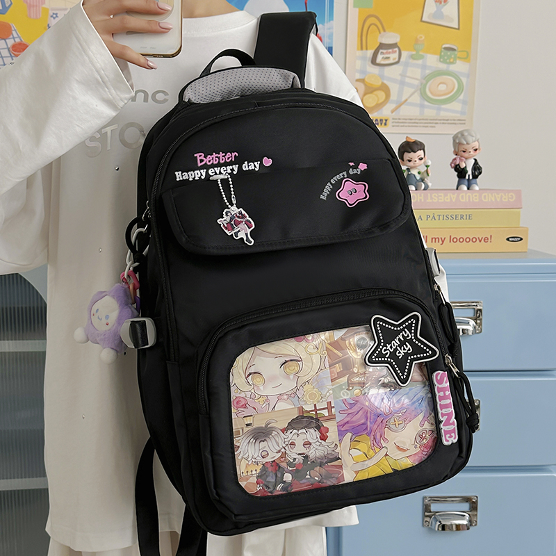 Women's Canvas Backpack Clear  - Women Bags In Trend ulasan dan harga