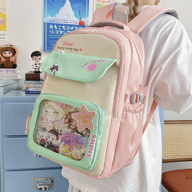 Women's Canvas Backpack Clear  - Women Bags In Trend ulasan dan harga