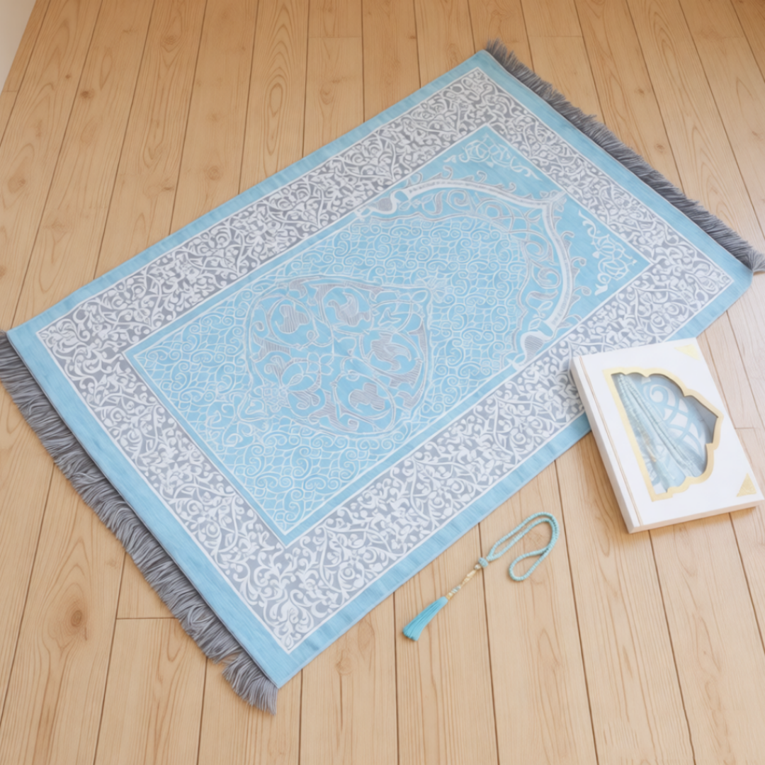 Muslim Prayer Rug with Tasbih  - Women Bags For Eid ulasan dan harga