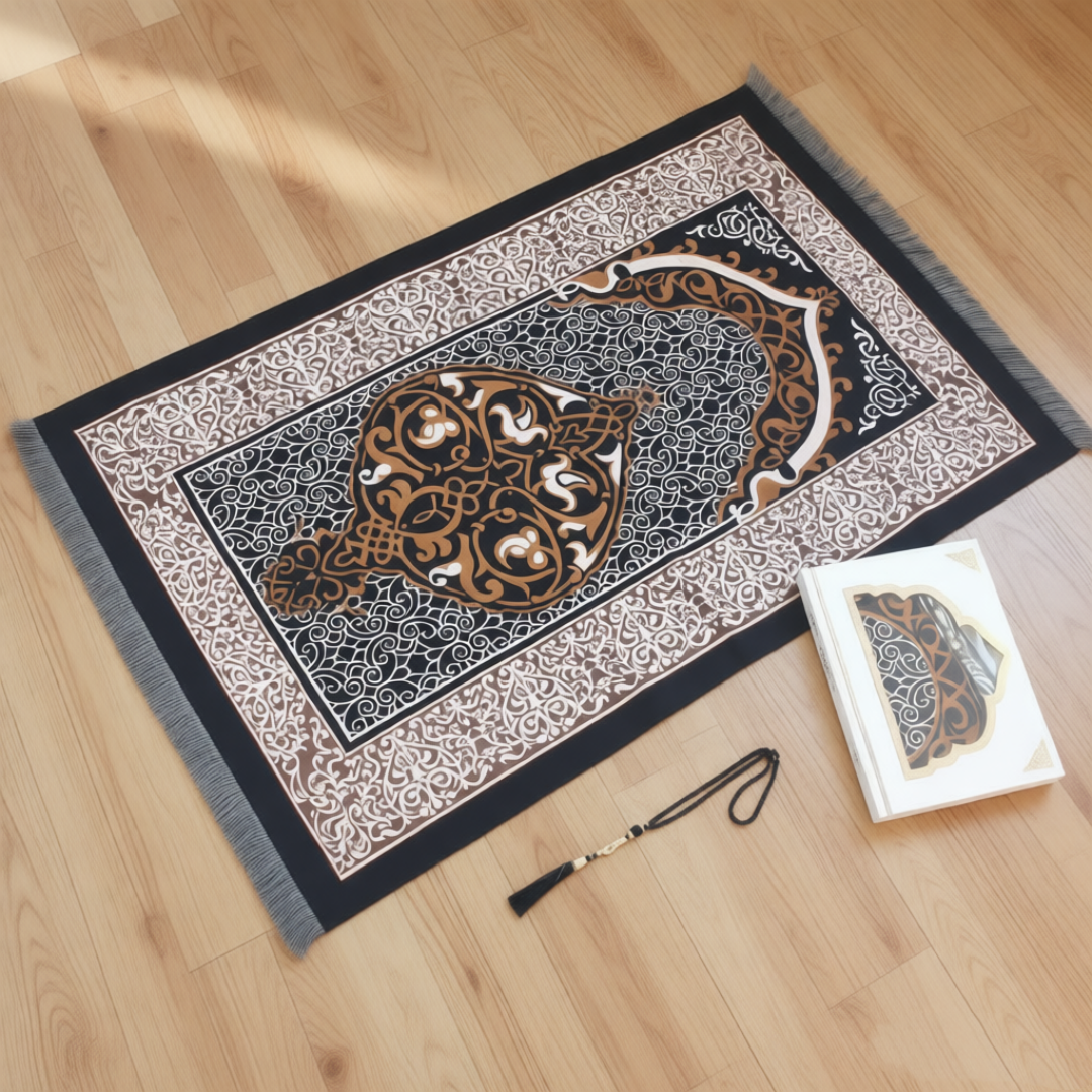 Muslim Prayer Rug with Tasbih  - Women Bags For Eid ulasan dan harga