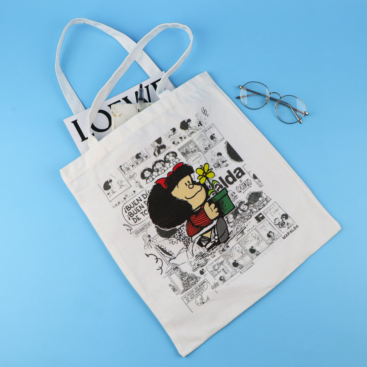 Fashion Canvas Tote Bag Women  - Women Bags Daily Use ulasan dan harga
