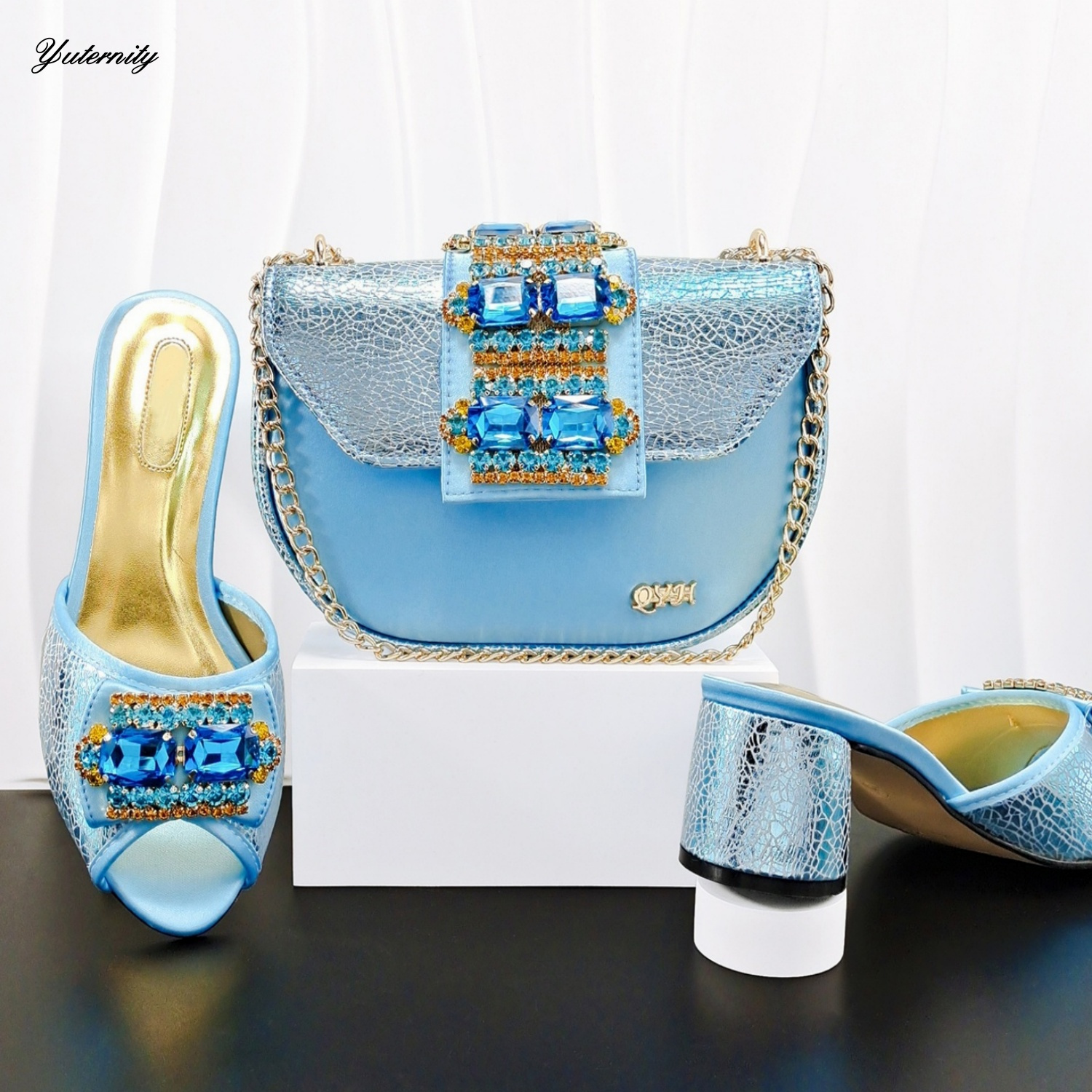 New Design Fashion Rhinestone  - Women Bags For Party ulasan dan harga