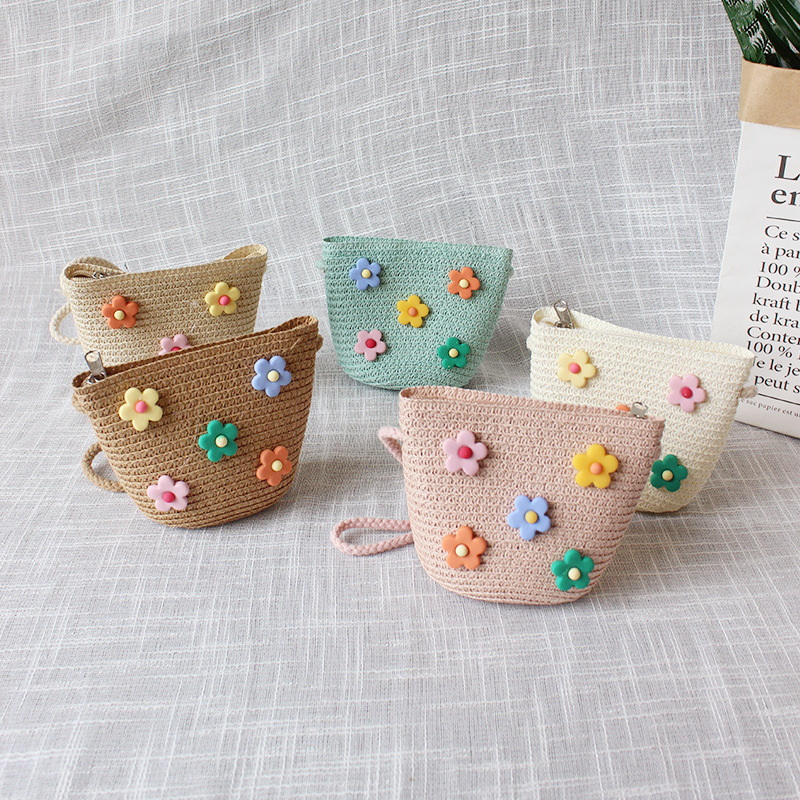 Children's Straw Crossbody Bag - Woven Straw Bag ulasan dan harga