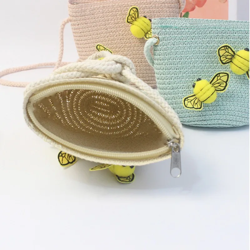 Children's Straw Crossbody Bag - Woven Straw Bag ulasan dan harga