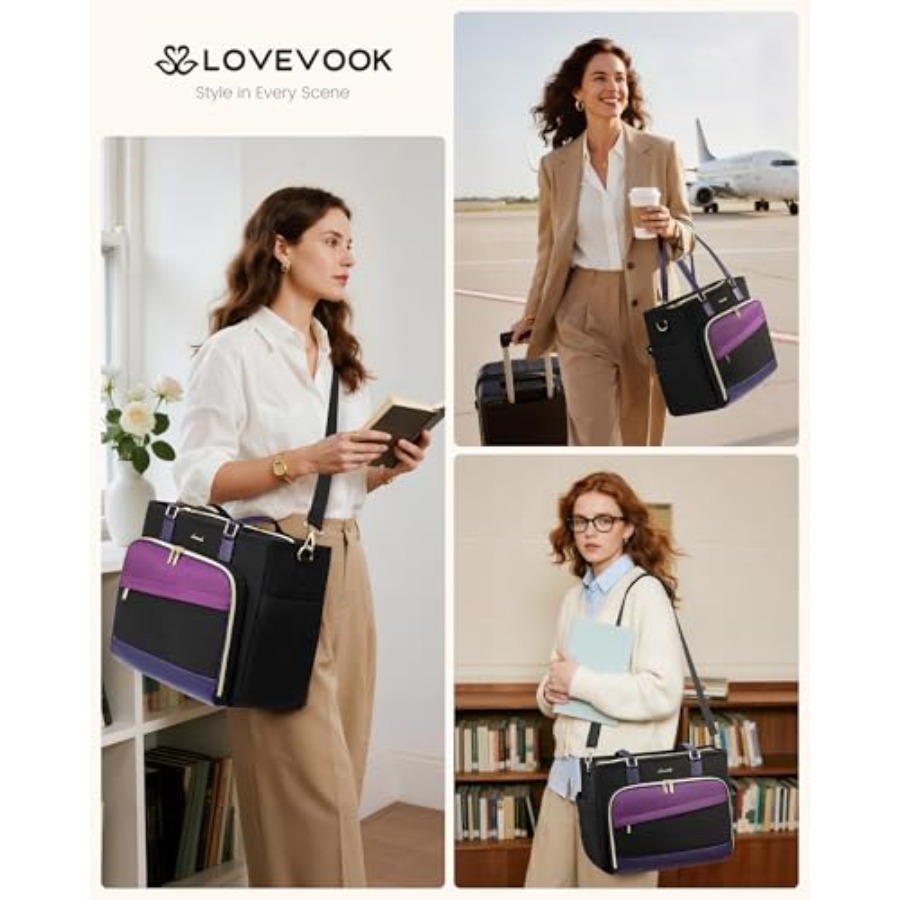LOVEVOOK Teacher Tote Bag, Lap - Women Bags Large ulasan dan harga