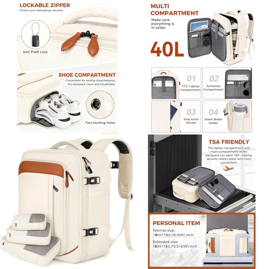 Travel Backpack for Women, Air - Women Bags Large ulasan dan harga