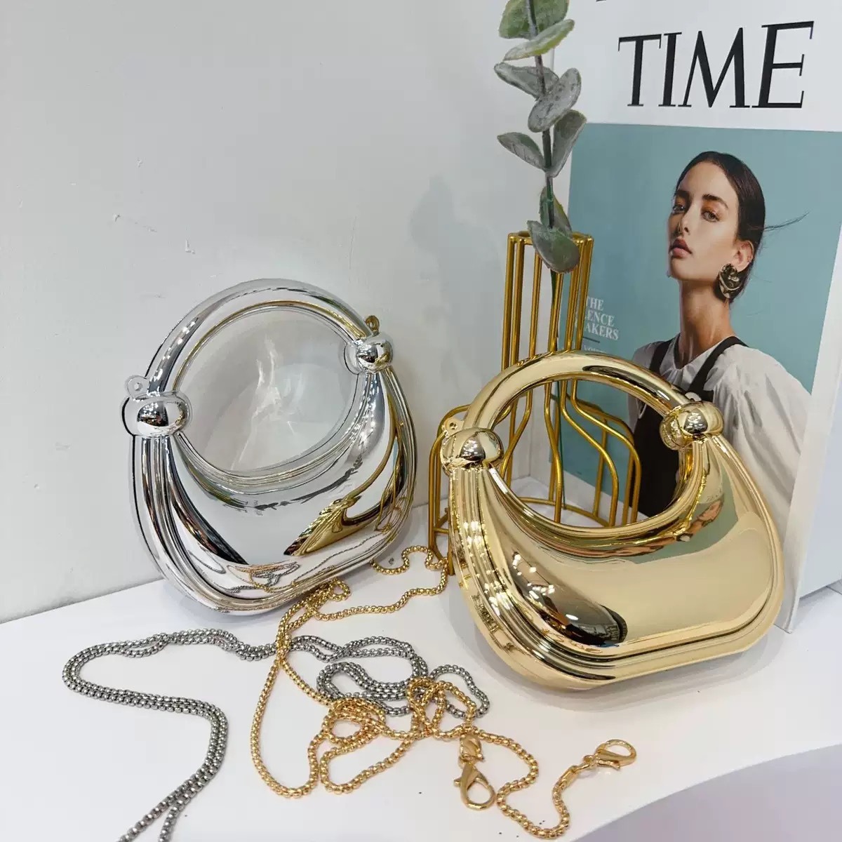 Mini Golden Evening Bag Purses - Women Bags For Wedding ulasan dan harga