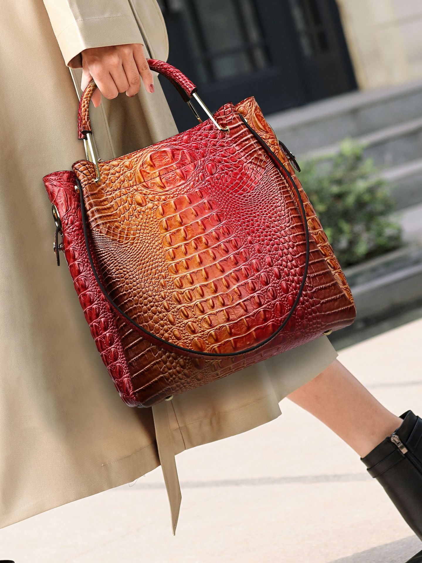 Fashion Crocodile pattern Luxu - Women'S Kipling Bags ulasan dan harga