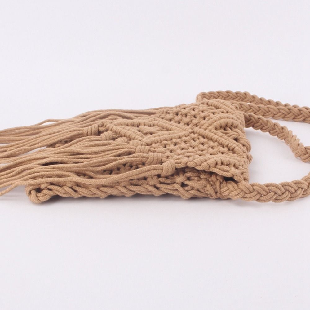 Fashion Ethnic Style Woven Str - Woven Straw Bag ulasan dan harga